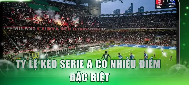 Bảng cập nhật serie A liên tục